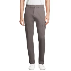 Pantalón elástico hombre SOL’S DOCKER 03820 en Gris oscuro, frontal con modelo.
