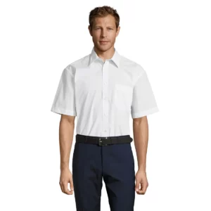 Camisa popelín hombre SOL’S BRISTOL 16050, vista con modelo.