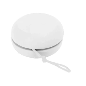 Yoyó de madera Stamina Rosko 0112, blanco, vista frontal del yoyó