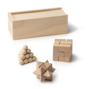 Set de juegos de habilidad Stamina Rocks 1009, crudo, vista de los juegos junto a la caja cerrada