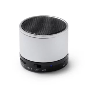 Altavoz inalámbrico Stamina Corus 1062, plata, vista de tres cuartos