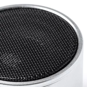 Altavoz inalámbrico Stamina Corus 1062, plata, detalle de la rejilla