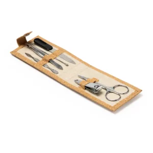 Set de manicura Stamina Podox 1126, crudo, vista del set desplegado
