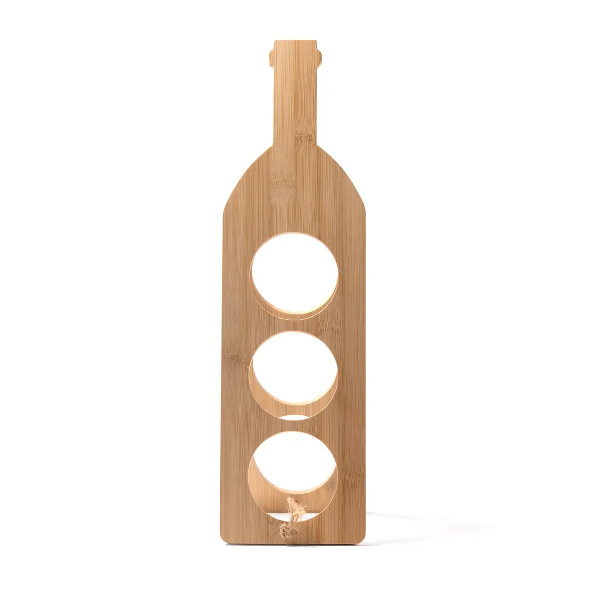 Botellero plegable Stamina Alsac 1134 1 Botellero plegable Stamina Alsac 1134, crudo, vista frontal del botellero plegado