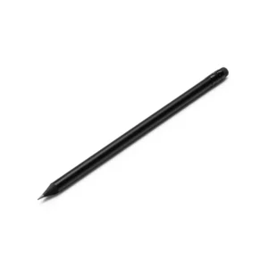 Lápiz de madera negro Stamina Konax 1185, negro, vista del lápiz de perfil oblicuo
