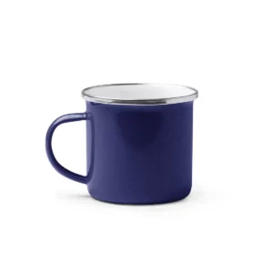 Taza metálica Stamina Cardif 1213, royal, vista frontal del producto