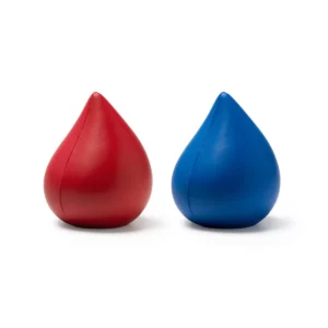 Gota antiestrés Stamina Dona 1232, vista de los dos colores del modelo