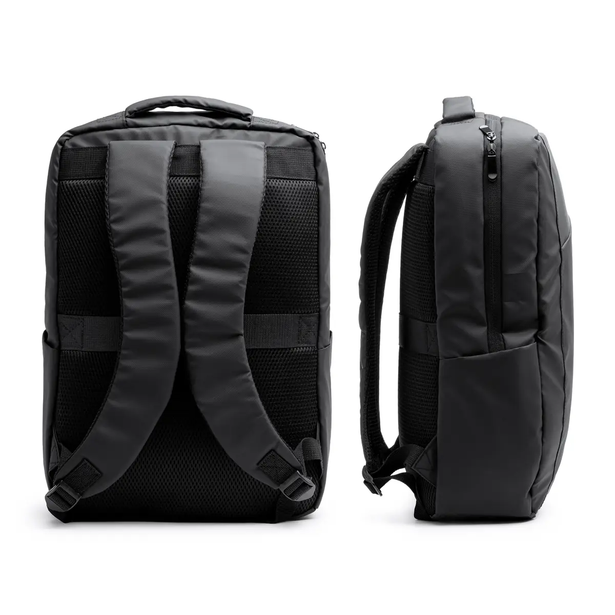 Mochila ejecutiva Stamina Dixon 1237 5 Mochila ejecutiva Stamina Dixon 1237, negro, vistas posterior y lateral de la mochila