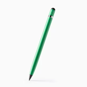 Lápiz de aluminio reciclado Stamina Tezal 1238, verde helecho, vista del lápiz en perspectiva