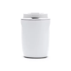 Vaso térmico Stamina Tanik 1241, blanco, vista frontal del producto