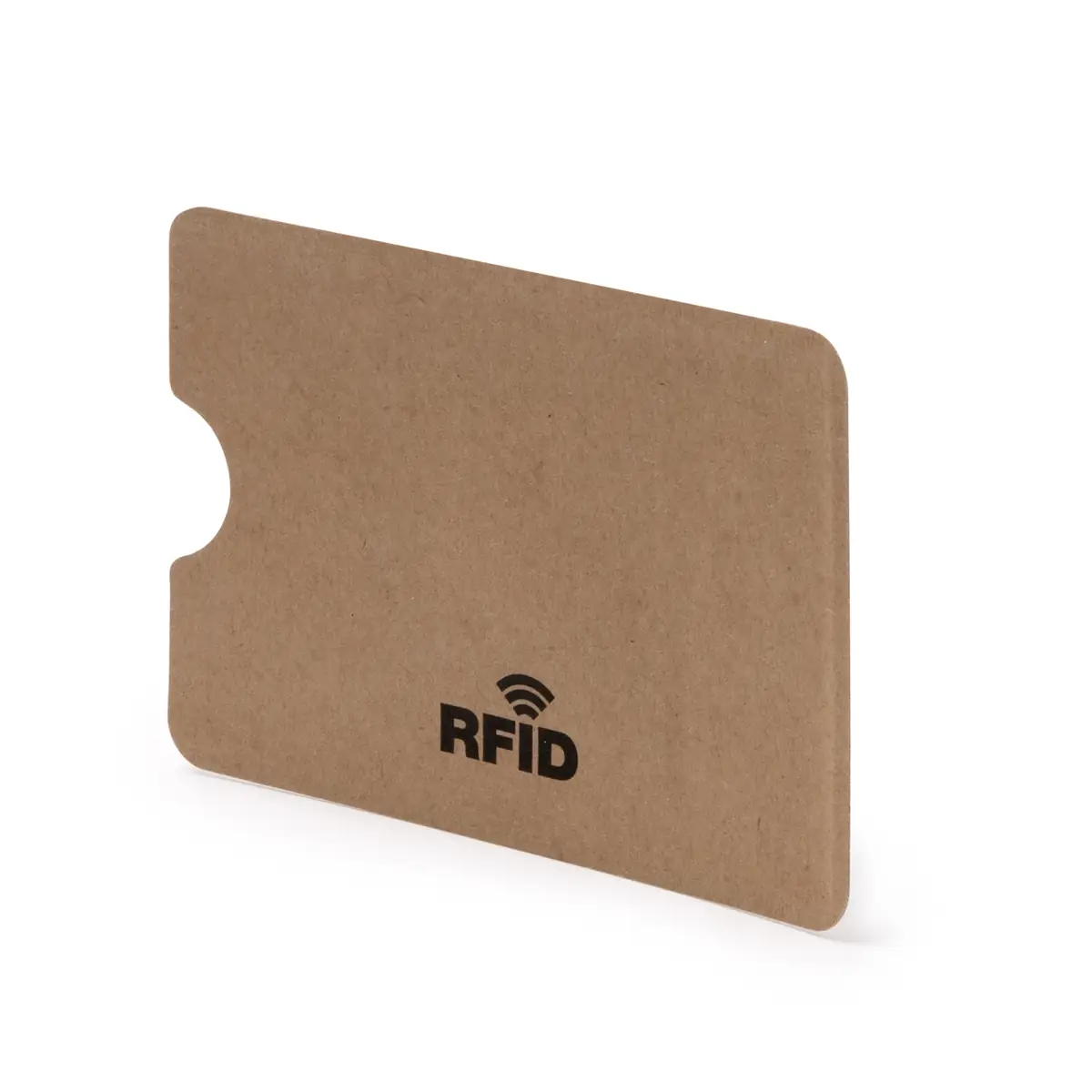 Pack 10 tarjeteros RFID Stamina Safer 1261 2 Tarjetero RFID Stamina Safer 1261, crudo, vista del producto en perspectiva
