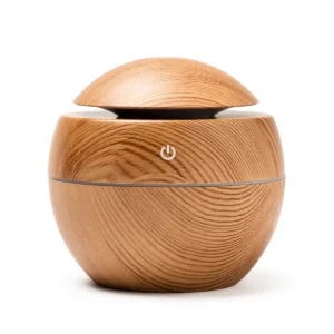 Humidificador y difusor Stamina Citrus 1314, marrón, vista frontal del humidificador