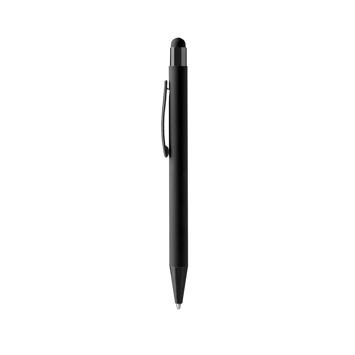 Bolígrafo con puntero Stamina Peret 1333 5 Bolígrafo con puntero Stamina Peret 1333, negro, vista frontal del bolígrafo