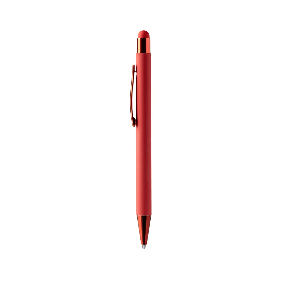 Bolígrafo con puntero Stamina Peret 1333 1 Bolígrafo con puntero Stamina Peret 1333, rojo, vista frontal del bolígrafo