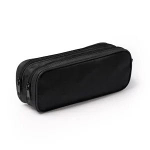 Estuche doble Stamina Dilu 1337, negro, vista en perspectiva del estuche doble