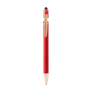 Bolígrafo con puntero Stamina Roses 1341, rojo, vista frontal del bolígrafo