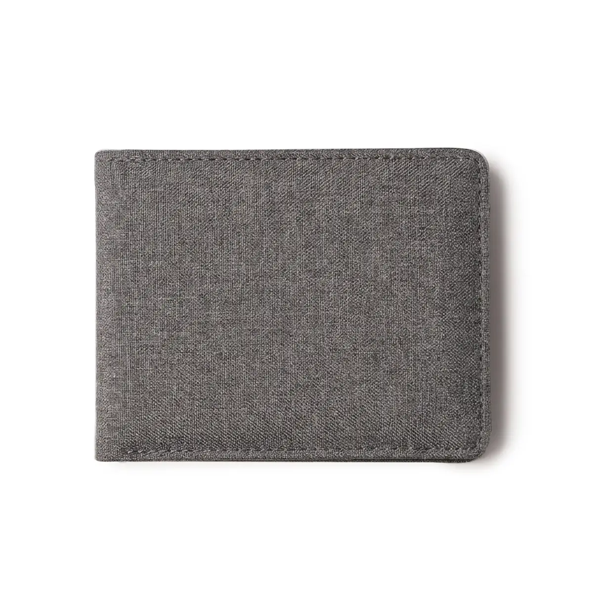 Tarjetero billetero RPET Stamina Beuner 1345 3 Tarjetero billetero RPET Stamina Beuner 1345, gris vigoré, vista frontal del producto