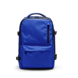 Mochila de viaje RPET Stamina Banter 1347, royal, vista frontal de la mochila
