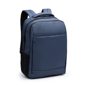 Mochila para portátil Stamina Brunen 1354, marino, vista de la mochila en perspectiva