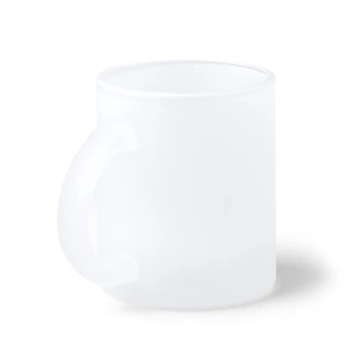 Taza de cristal para sublimar Stamina Alamy 1359 2 Taza de cristal para sublimar Stamina Alamy 1359, transparente, vista de la taza en perspectiva