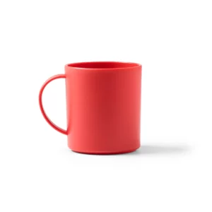 Taza de PP Stamina Lino 1362, rojo, vista frontal del producto