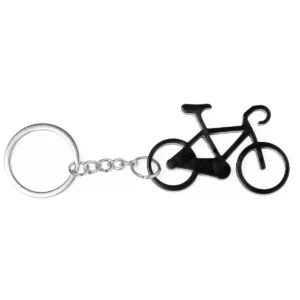 Llavero bicicleta Stamina Giro 1380, negro, vista frontal del modelo
