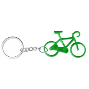 Llavero bicicleta Stamina Giro 1380, verde helecho, vista frontal del modelo