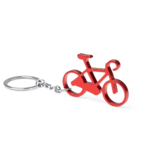 Llavero bicicleta Stamina Giro 1380, rojo, vista lateral del llavero
