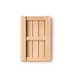 Posavasos de madera Stamina Ramy 1381, crudo, vista inferior del posavasos