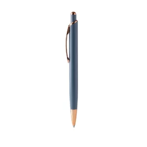 Bolígrafo metálico Stamina Perla 1489, royal, vista frontal del bolígrafo