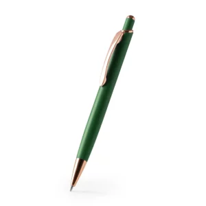 Bolígrafo metálico Stamina Perla 1489, verde oscuro, vista del bolígrafo en perspectiva