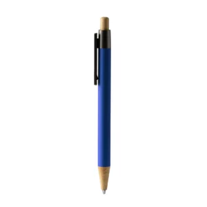 Bolígrafo metálico Stamina Copla 1506, royal, vista frontal del bolígrafo