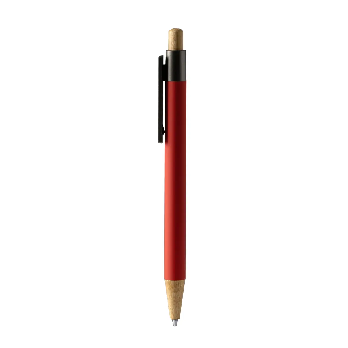 Bolígrafo metálico Stamina Copla 1506 6 Bolígrafo metálico Stamina Copla 1506, rojo, vista frontal del bolígrafo