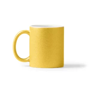 Taza con purpurina Stamina Fiona 1508, oro, vista frontal del producto