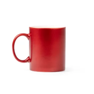 Taza de cerámica para láser Stamina Marty 1509, rojo, vista frontal del producto