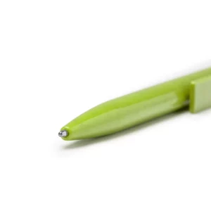 Bolígrafo de fibra de trigo Stamina Carini 1516, verde helecho, detalle de la punta
