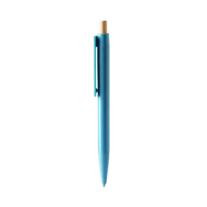 Bolígrafo de fibra de trigo Stamina Carini 1516, royal claro, vista frontal del bolígrafo