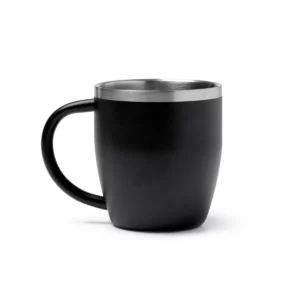 Taza térmica Stamina Bany 1518, negro, vista frontal del producto