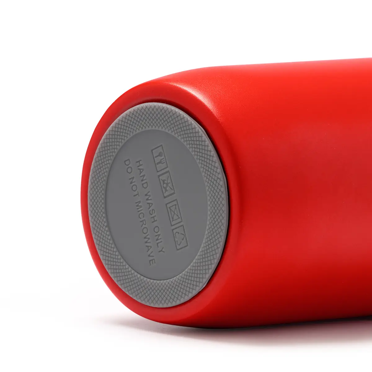 Vaso térmico Stamina Gredos 1520 8 Vaso térmico Stamina Gredos 1520, rojo, detalle de la base antideslizante