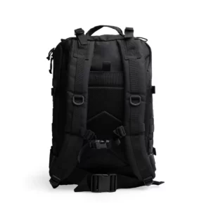 Mochila deportiva Stamina Malony 1521, negro, vista posterior de la mochila