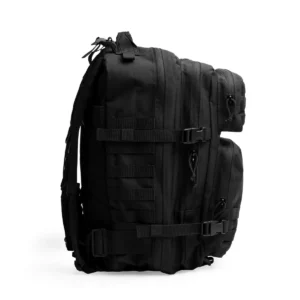 Mochila deportiva Stamina Malony 1521, negro, vista lateral de la mochila