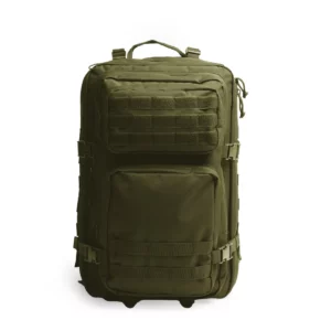 Mochila deportiva Stamina Malony 1521, verde oscuro, vista frontal de la mochila