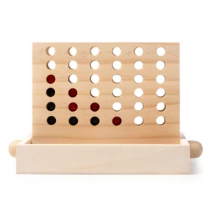 Juego cuatro en raya Stamina Vicos 1540, crudo, vista frontal del juego montado