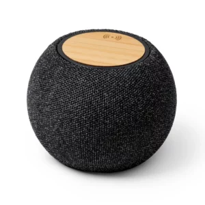 Altavoz inalámbrico Stamina Bandini 1543, negro, vista de tres cuartos