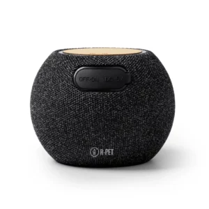 Altavoz inalámbrico Stamina Bandini 1543, negro, vista posterior con controles