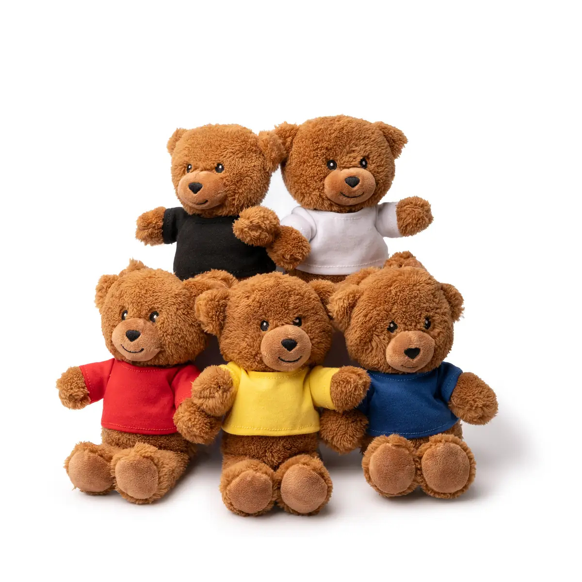 Pack de 10 peluches Stamina Koda 1548 9 Pack de 10 peluches Stamina Koda 1548, vista de las cinco variantes
