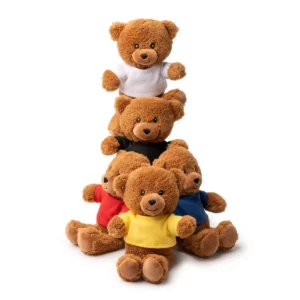 Pack de 10 peluches Stamina Koda 1548, composición de las variantes del peluche