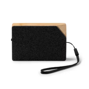Altavoz con carga solar Stamina Yunker 1552, crudo, vista frontal