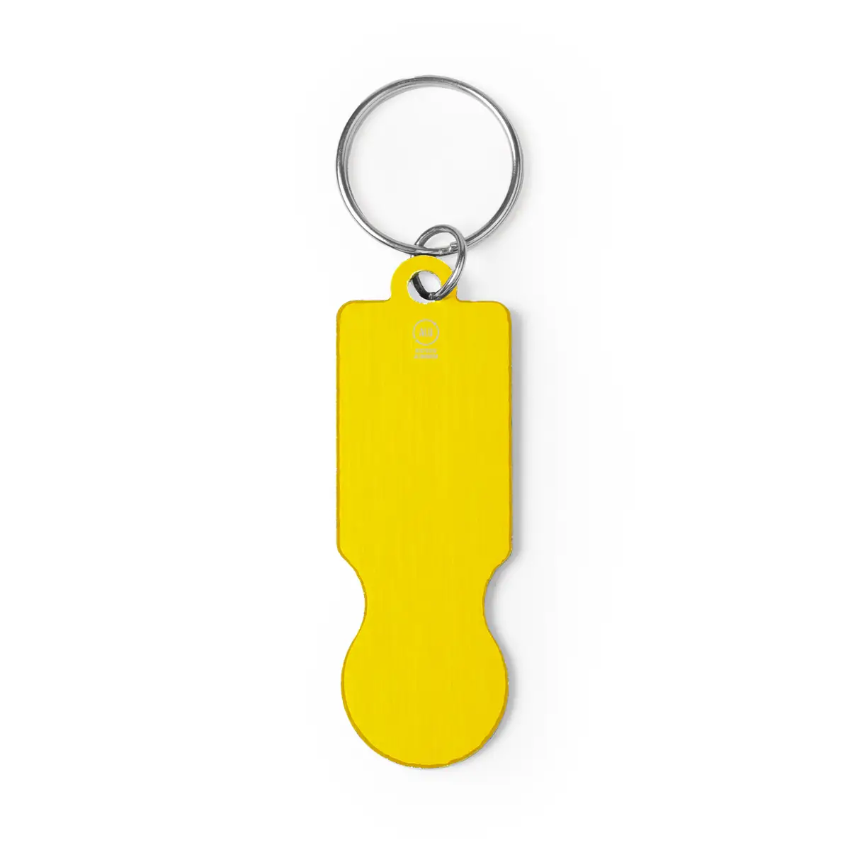 Llavero moneda Stamina Hornet 1556 1 Llavero moneda Stamina Hornet 1556, amarillo, vista frontal del llavero
