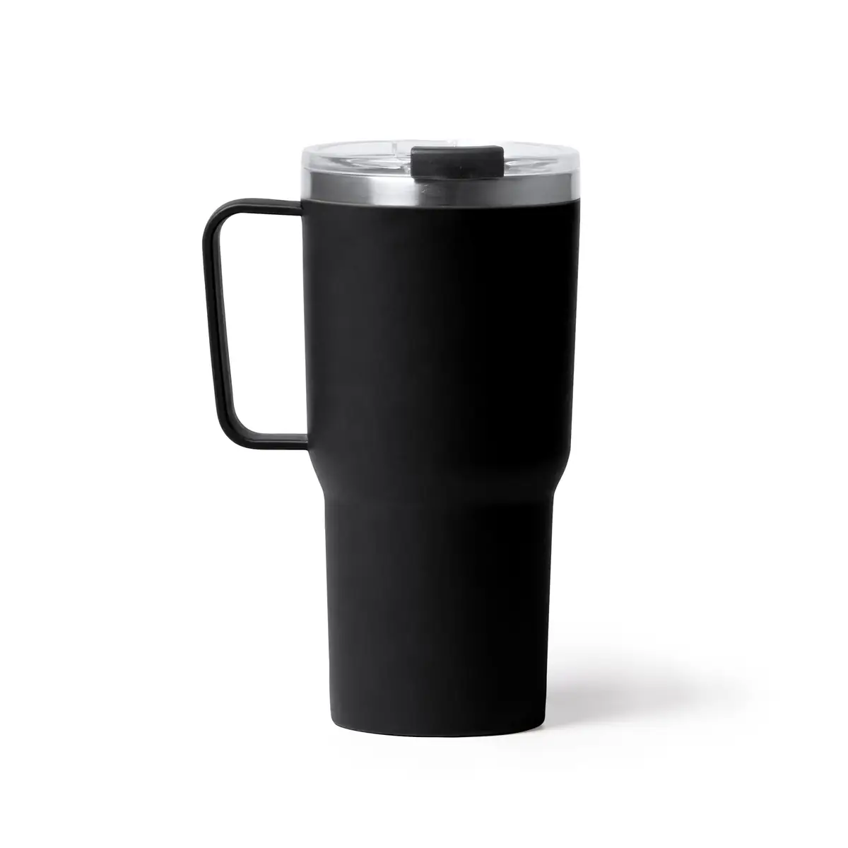 Taza con tapa Stamina Kencher 1589 5 Taza con tapa Stamina Kencher 1589, negro, vista frontal del producto